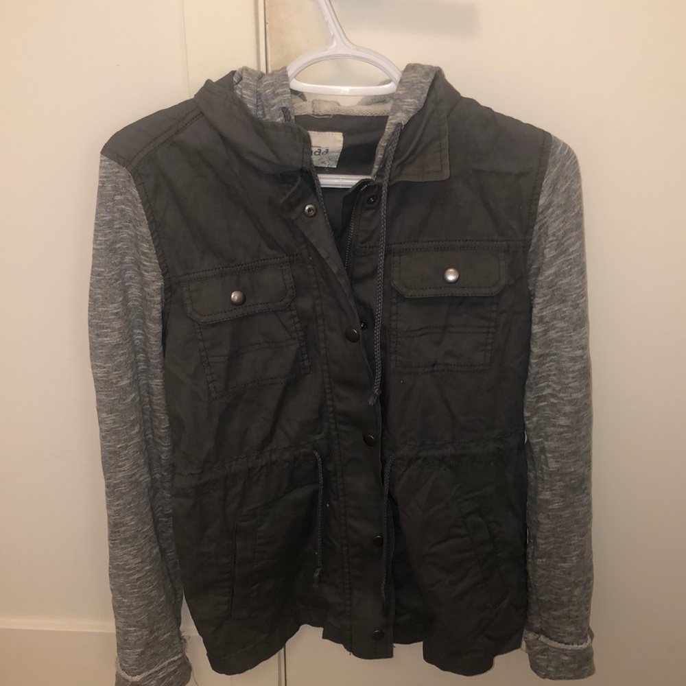 - lightly used, good condition, Mudd jacket, small